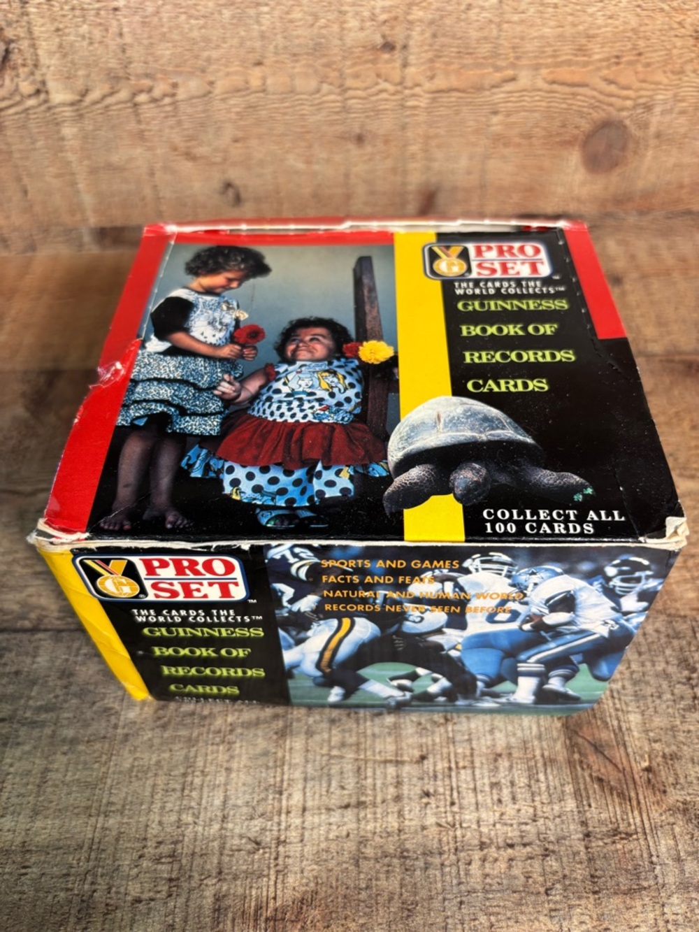 1992 Pro Set Guinness Book of World Records Display Box Lot | 36 Sealed Packs
